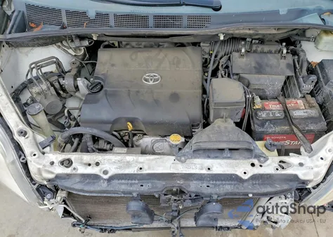 2015 Toyota Sienna Le из США, поврежденный, VIN 5TDKK3DCXFS586771